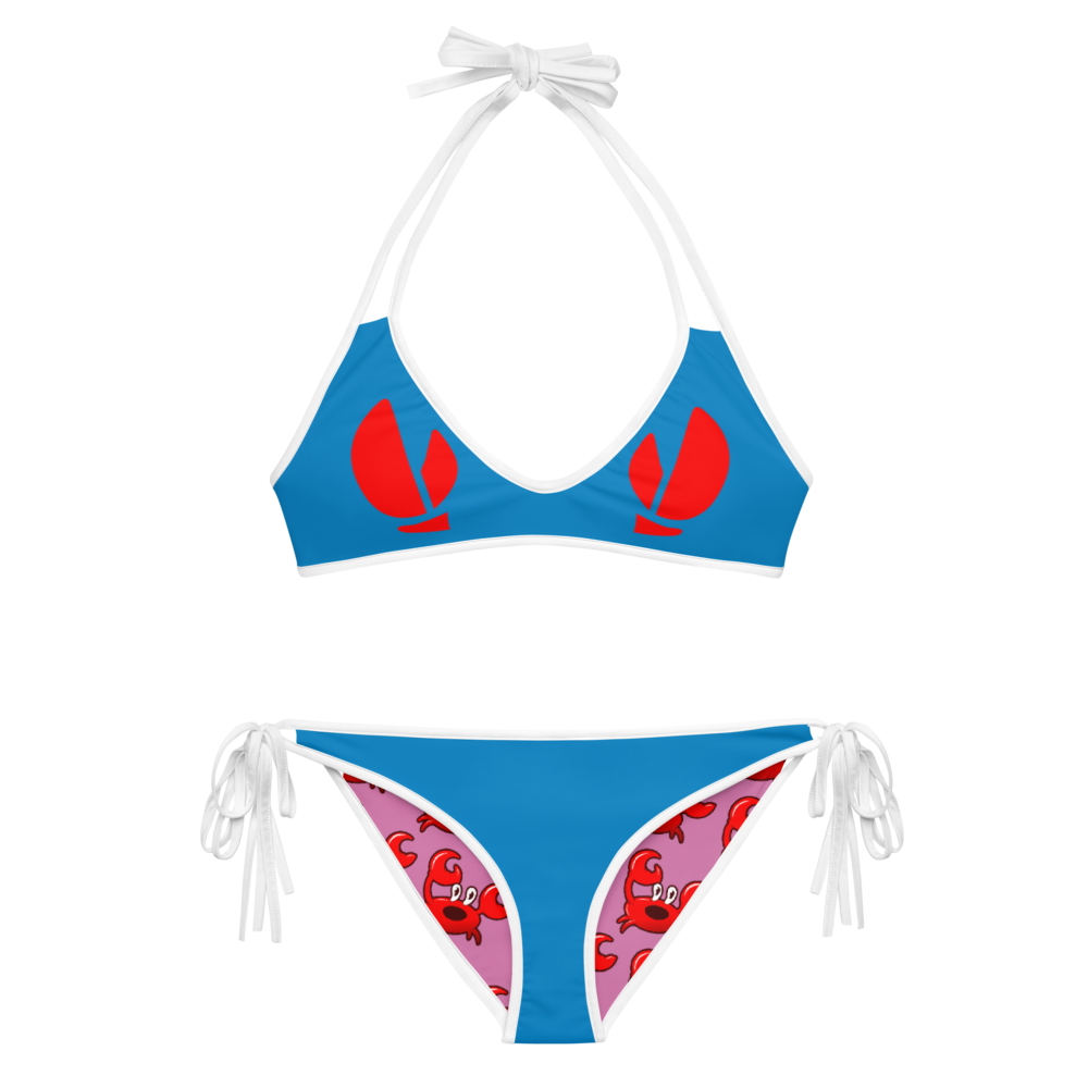 Beach Pinch Reversible Bikini Set Goodcrab Designs My Xxx Hot Girl 